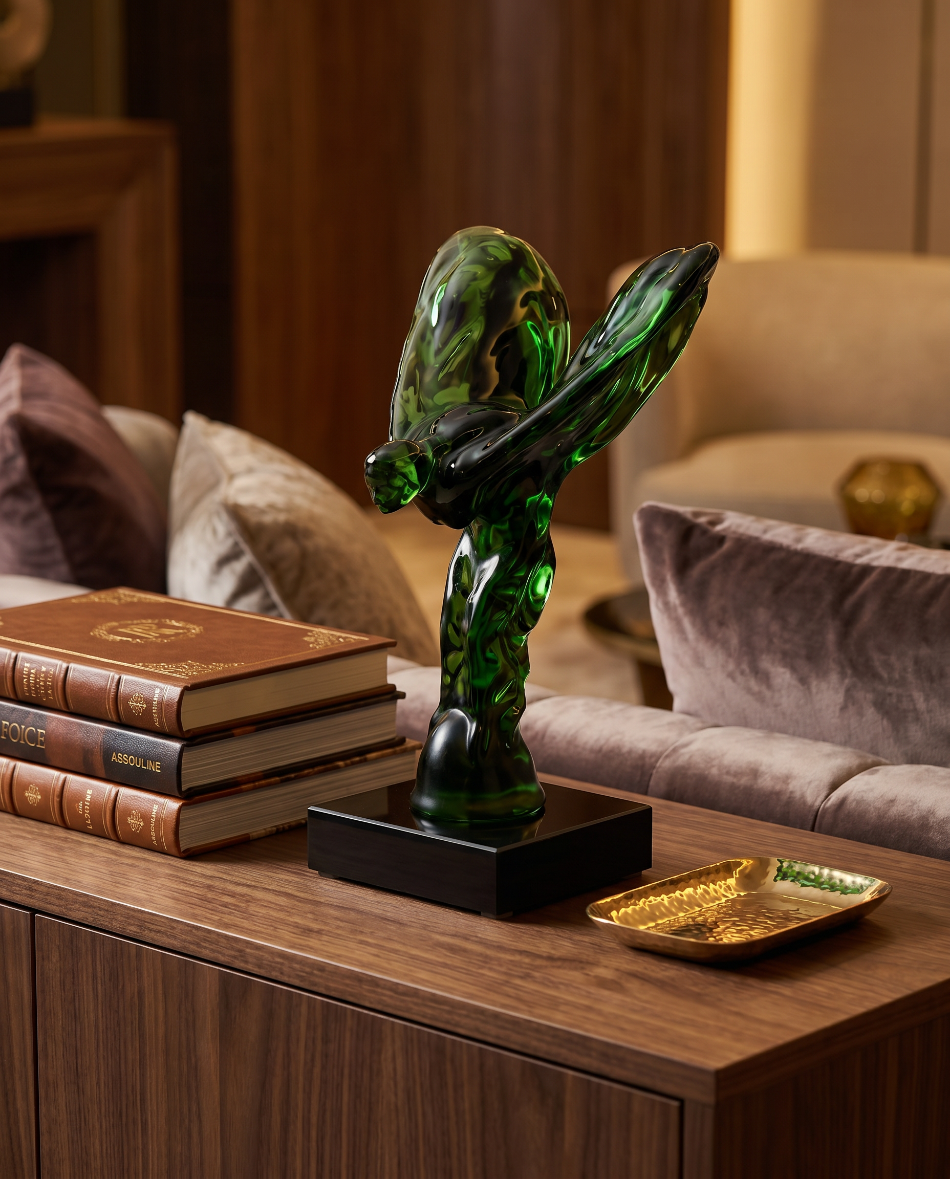 Royal Ecstasy Sculpture - Green