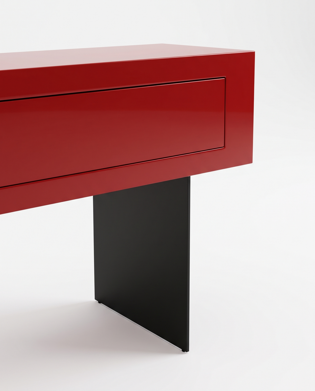 Scarlet Slab Console
