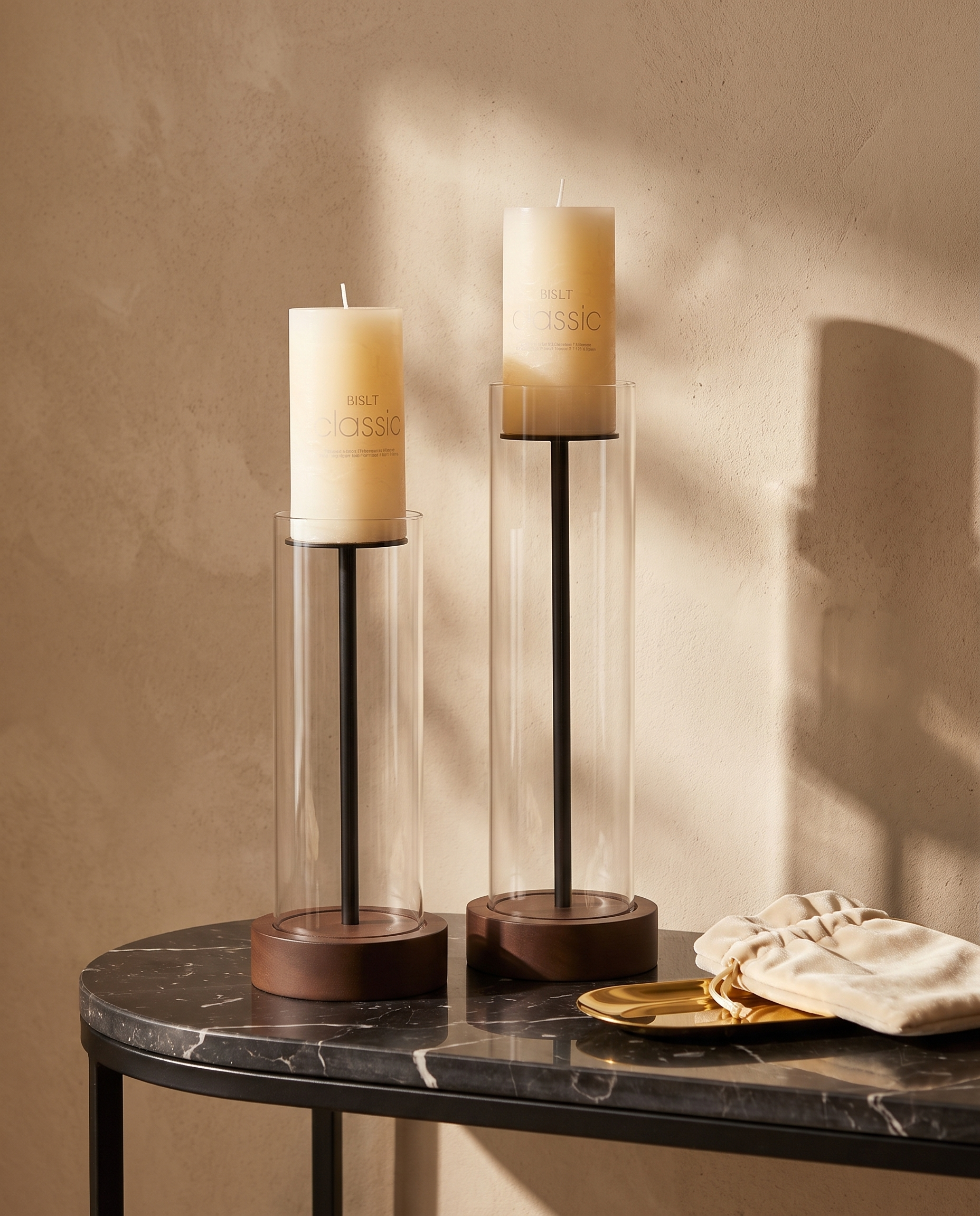 Solae Transparent Candle Holder