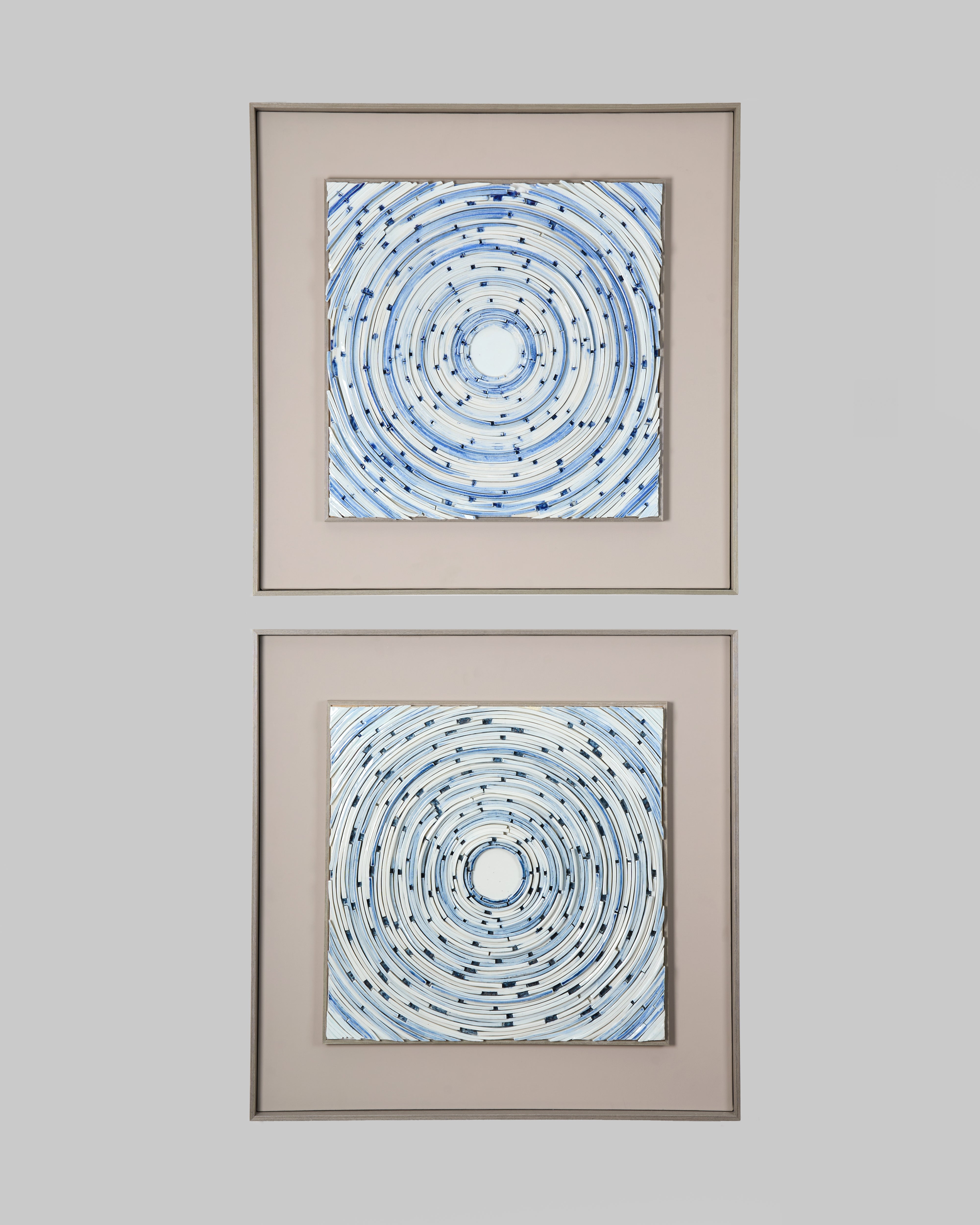 Spiral abstract wall art set luxury home decor accent featuring modern spiral composition and refined artistic craftsmanship
