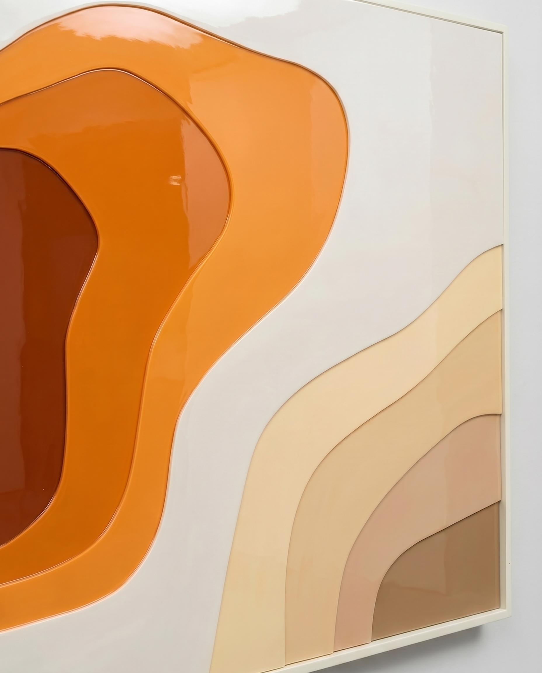 Aura Wave Duo Acrylic Wallart