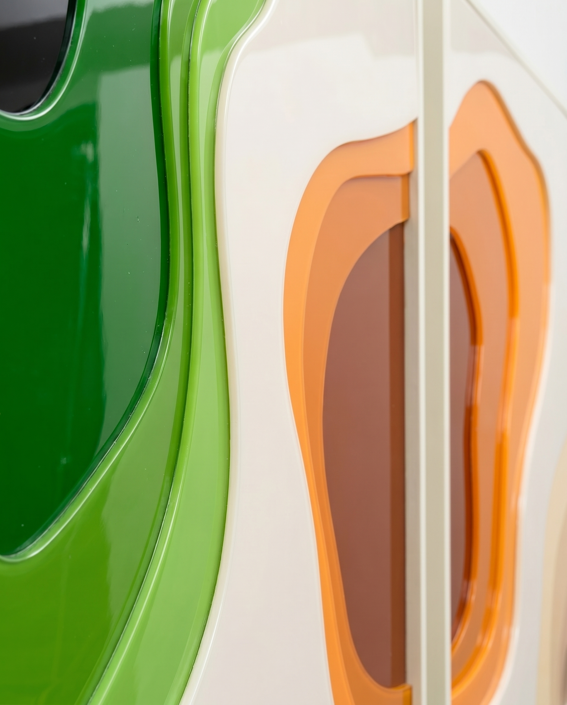 Aura Wave Duo Acrylic Wallart
