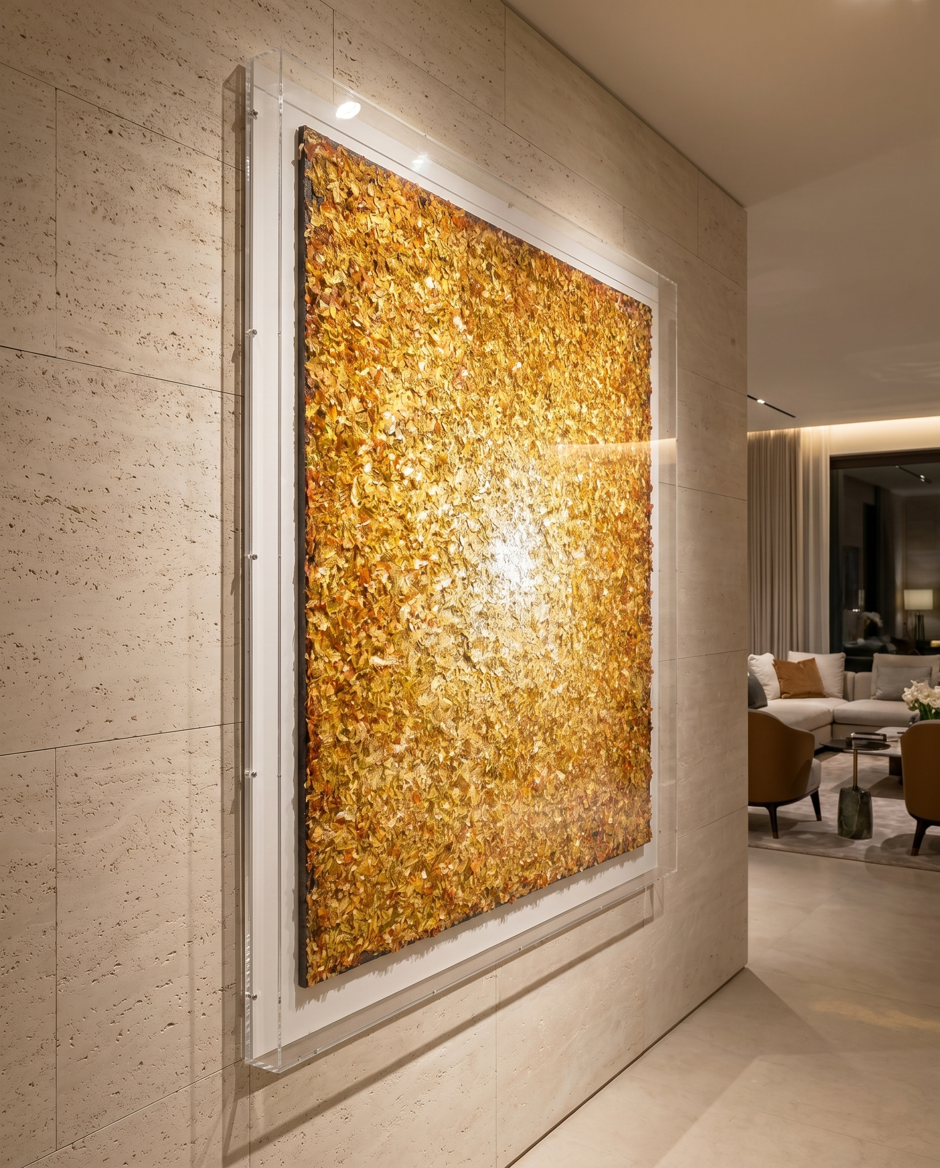 Sunflower Reverie - Modern Luxury Wallart