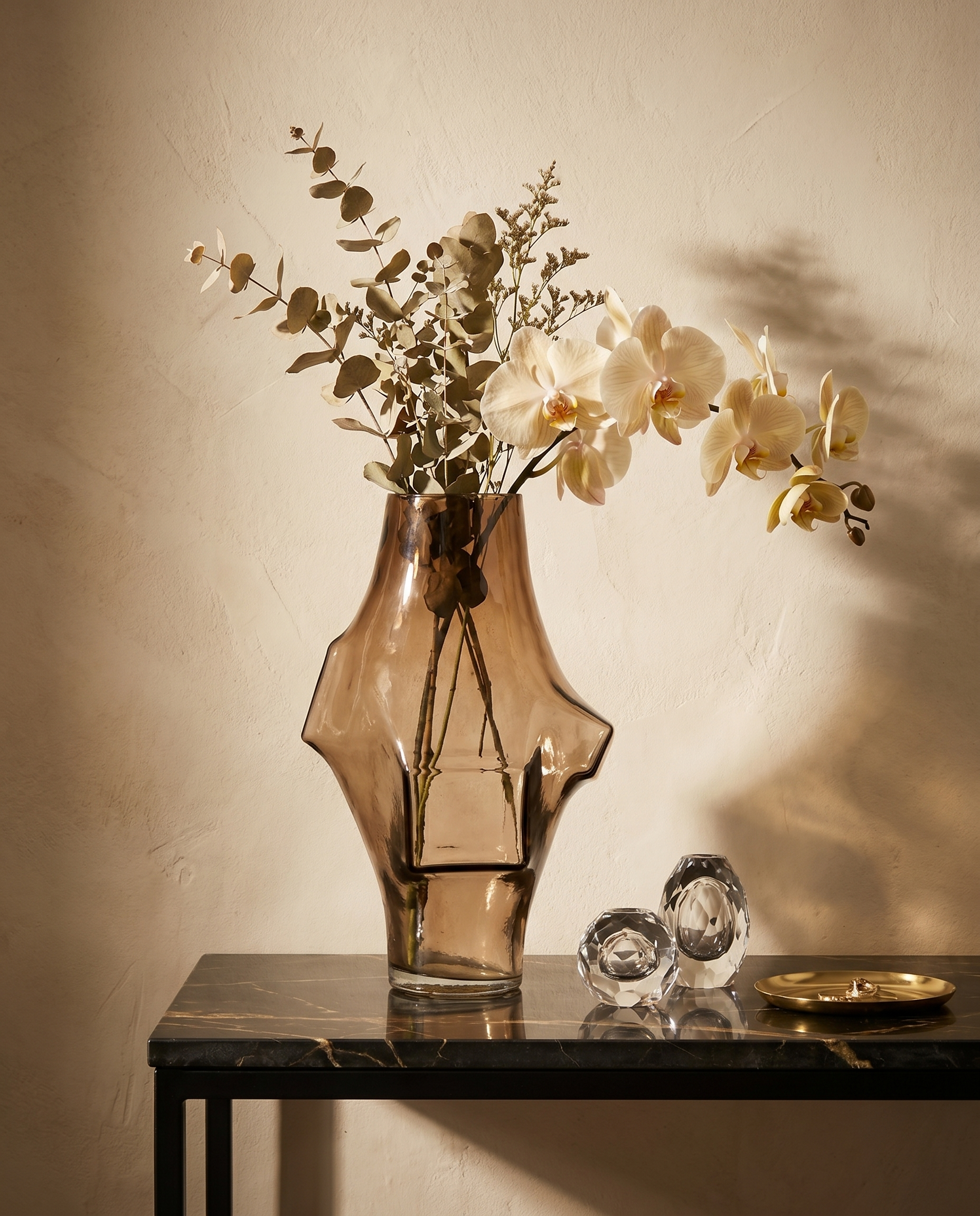 Supra Brown Bulge Vase