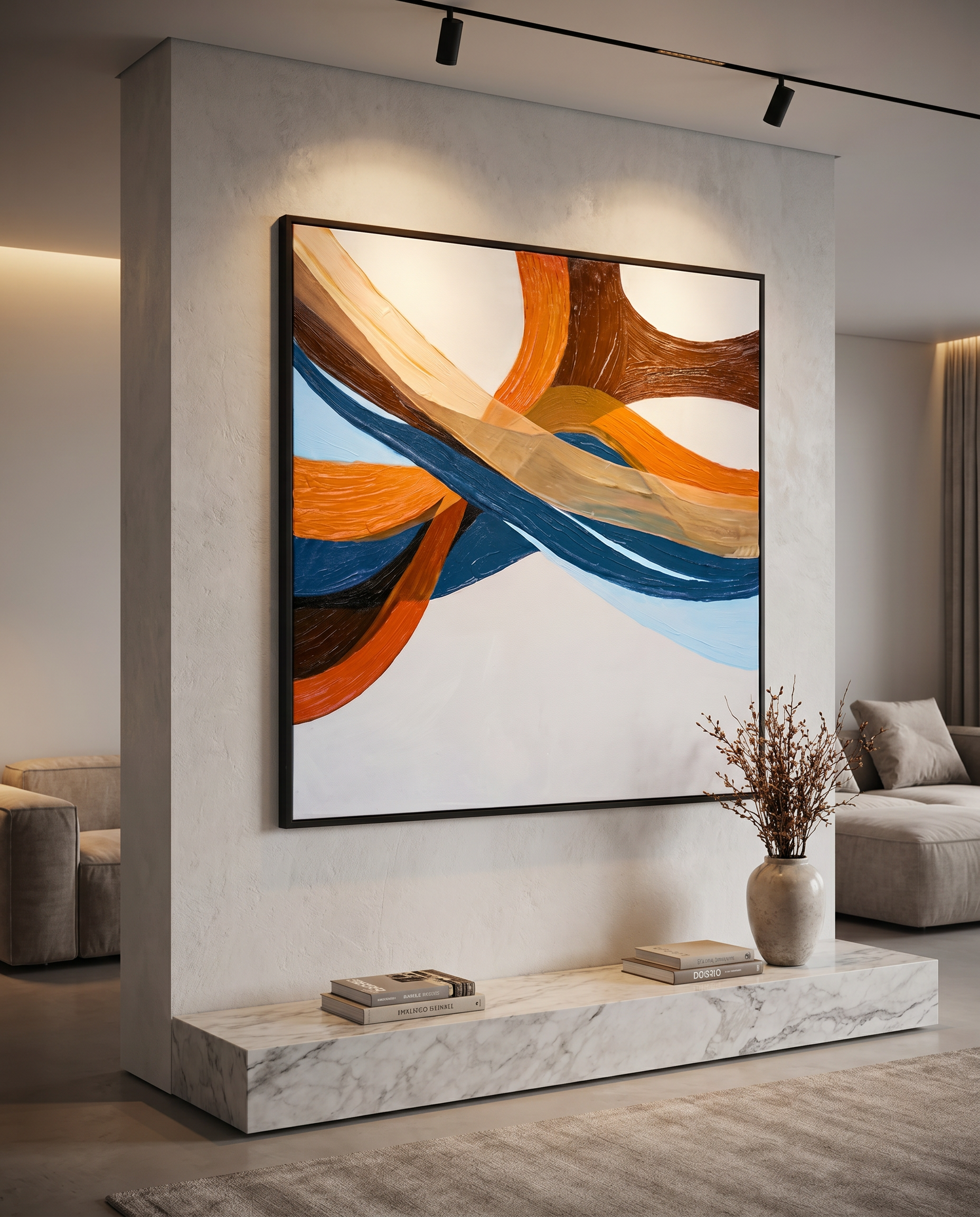 Symphony of Tides - Modern Luxury Wallart