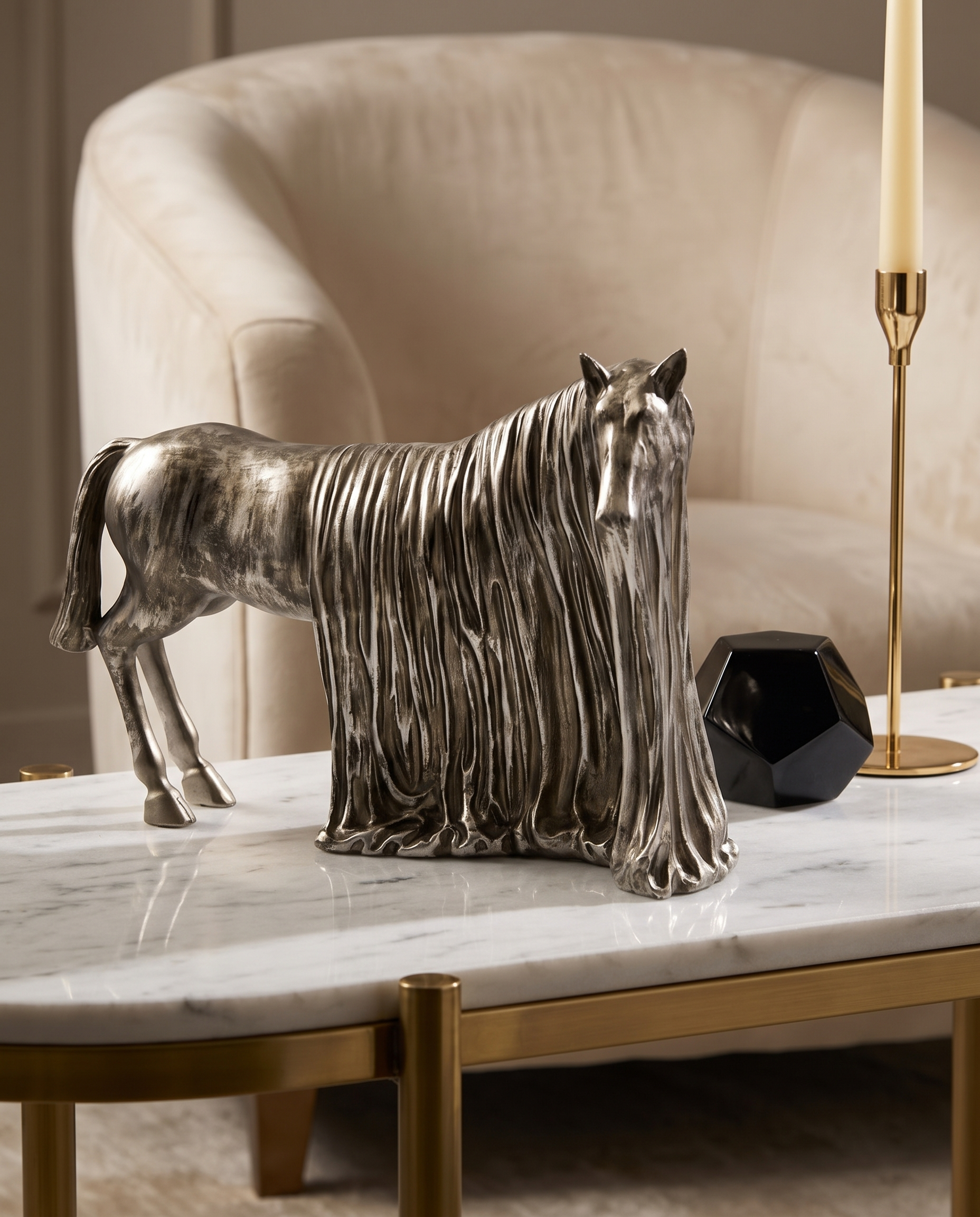 Textured Animal Sculpture