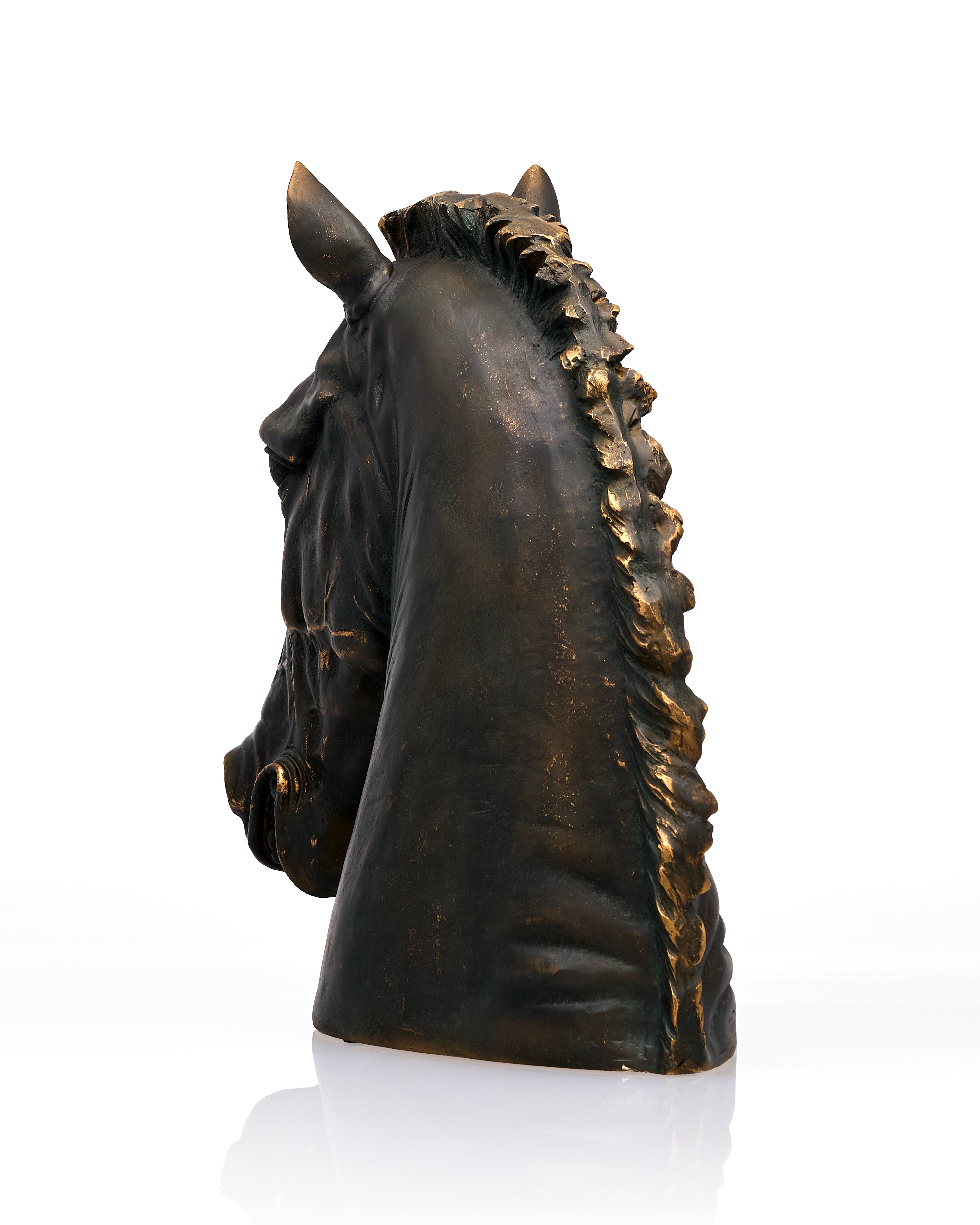 Timber Majesty Horse Head Resin Sculpture