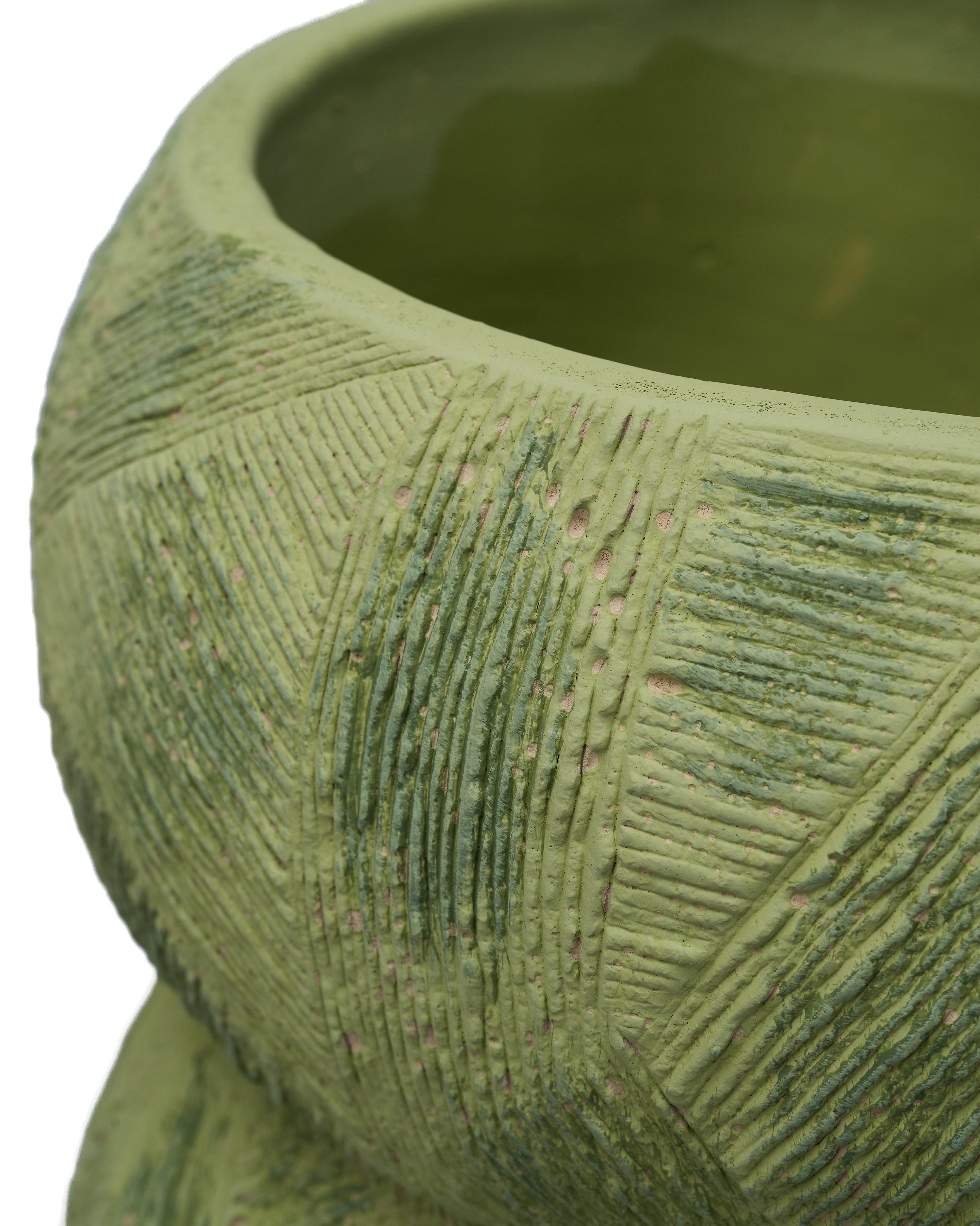 Totem Silhouette Ceramic Vase
