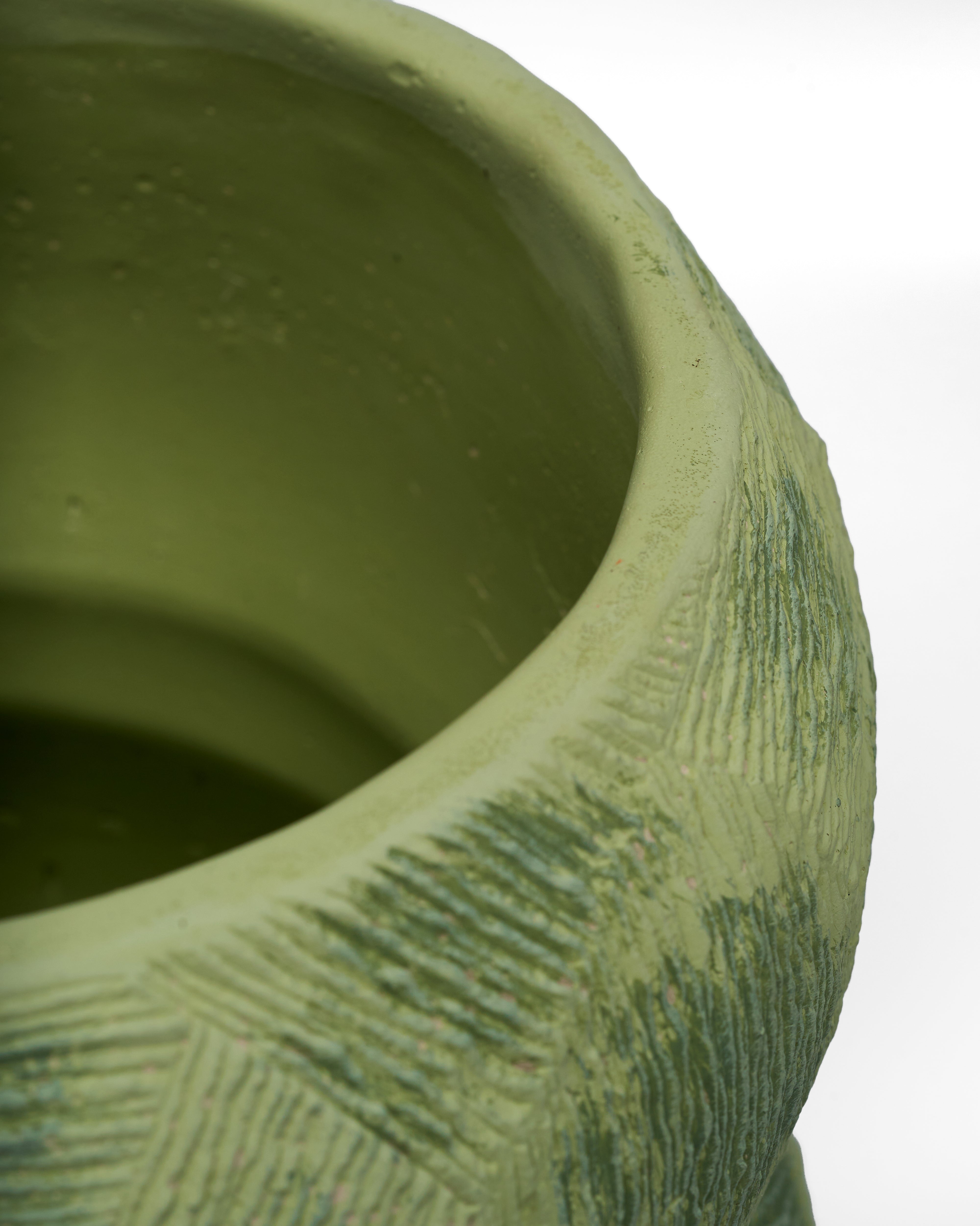 Totem Silhouette Ceramic Vase