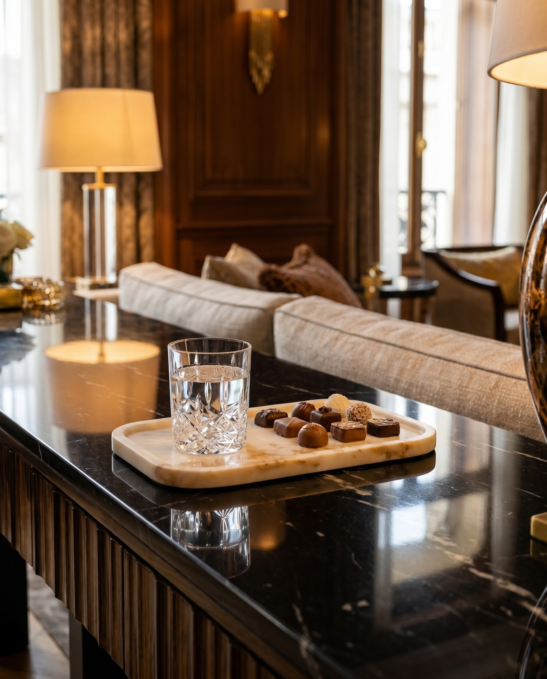 Rectangular Marble tray