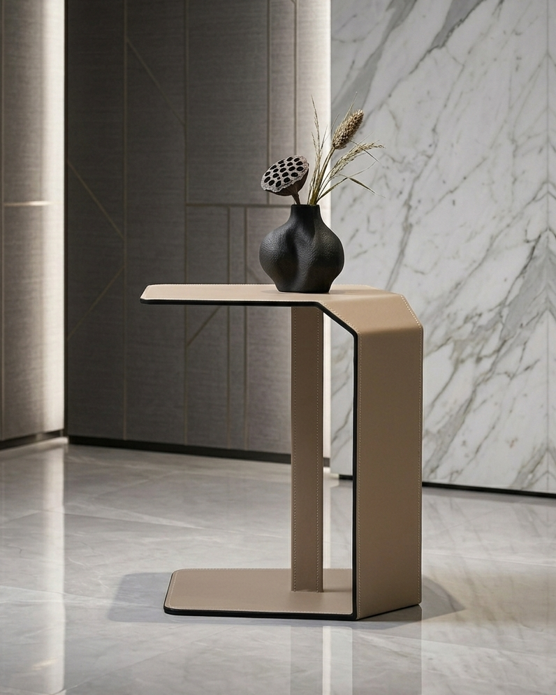 Trigo Side Table - Beige