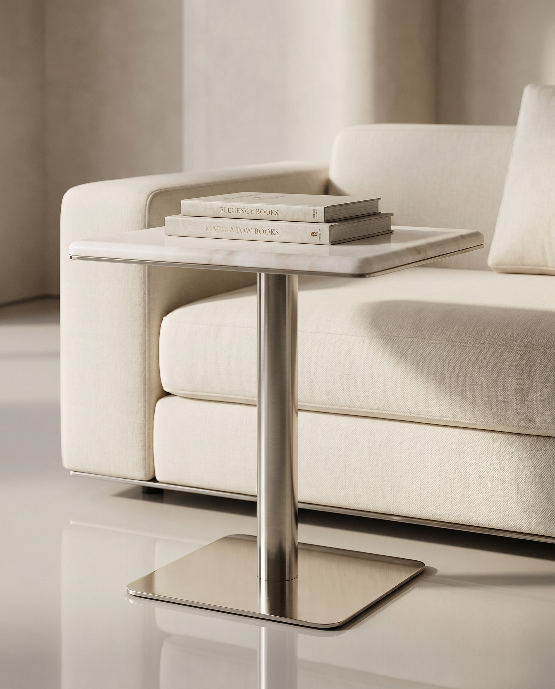 Voffo Marble Side Table