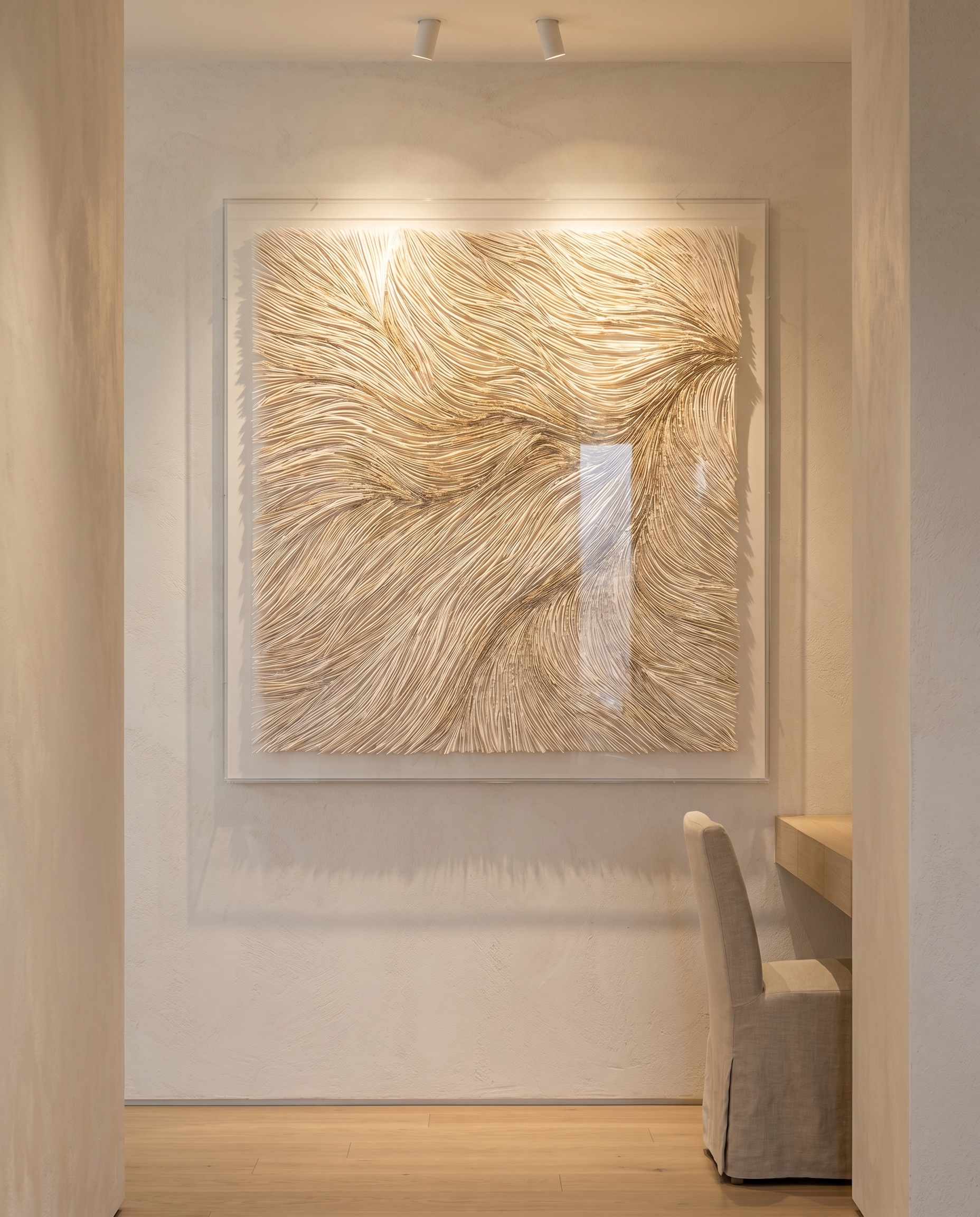 Whispering Waves - Luxury Modern Wallart