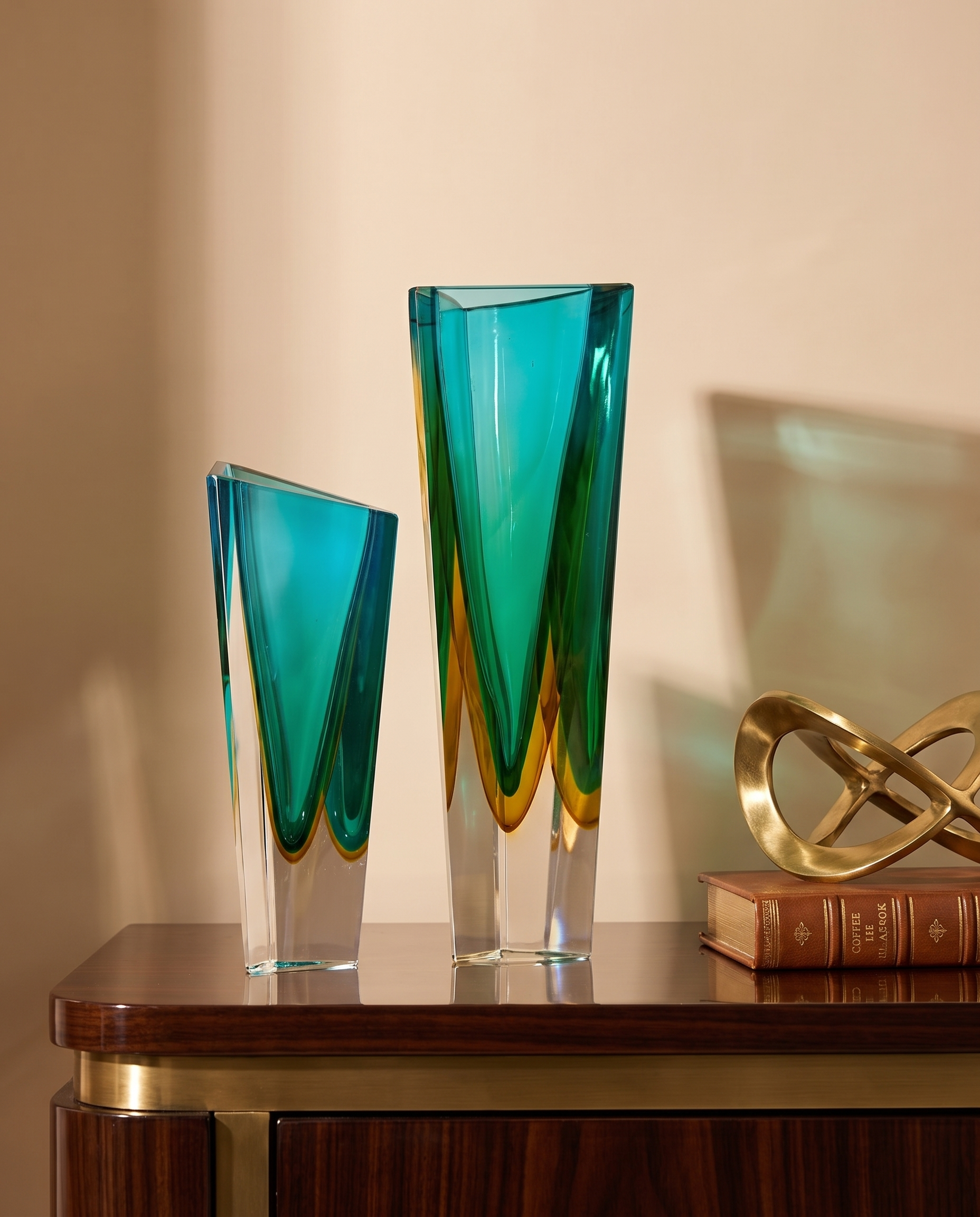 Willow Diamond Cut Crystal Vase
